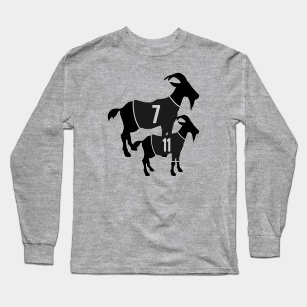 Brooklyn GOATS Long Sleeve T-Shirt by slawisa